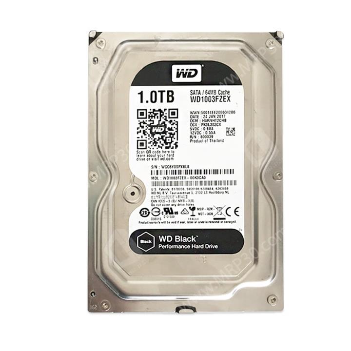 هارد وسترن دیجیتال Western Digital Black 1TB Stock